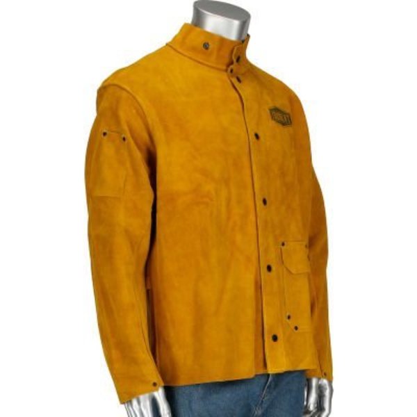 Pip Ironcat 30in Leather Jacket, Golden Yellow, XL, All Leather 7005/XL